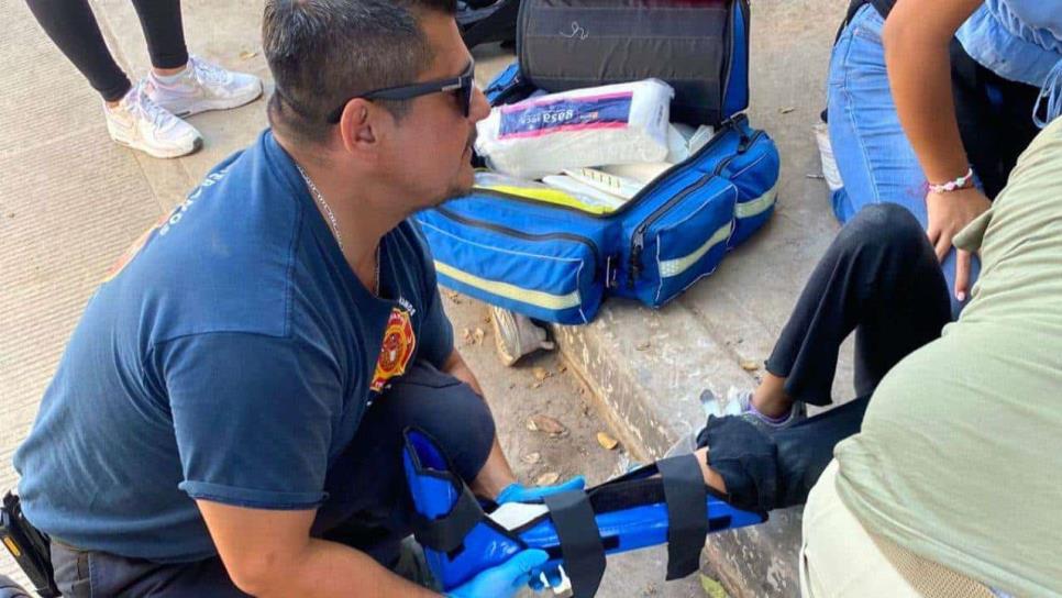 Motociclista arrolla a niña de 7 años que cruzaba la calle en Urías, en el puerto de Mazatlán