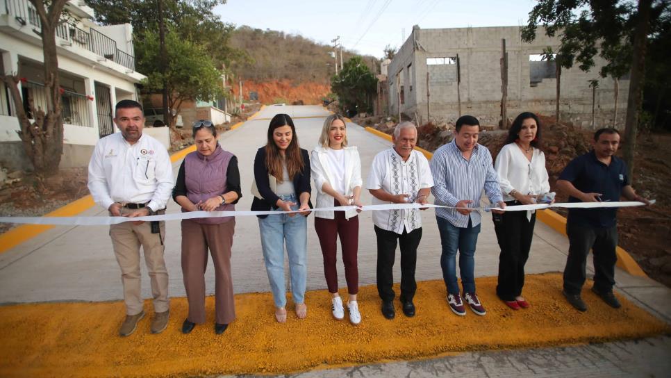 Inaugura Estrella Palacios obras de pavimentación y rehabilitación hidrosanitaria en la Mazatlán I y Doña Chonita