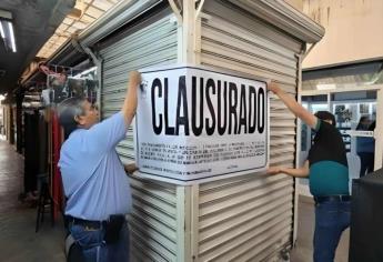 Por morosos, Ayuntamiento clausura 15 locales en 5 mercados de Ahome