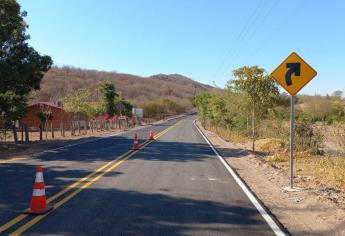 Rocha Moya inaugura pavimentación El Limón-El Zapote de los Moya, en Mocorito