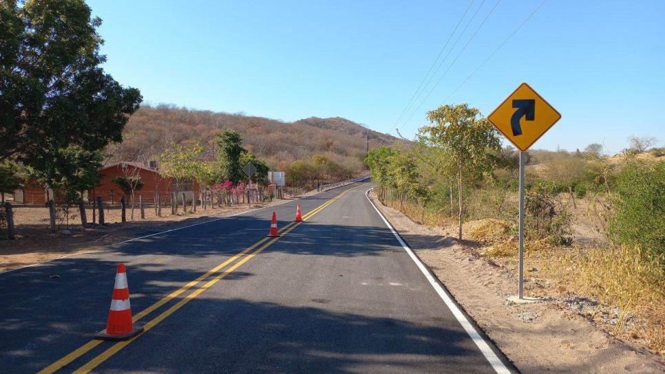 Rocha Moya inaugura pavimentación El Limón-El Zapote de los Moya, en Mocorito