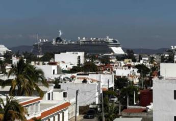 ¡Regalo de Navidad! Llegan más de 9 mil cruceristas a Mazatlán este 25 de diciembre