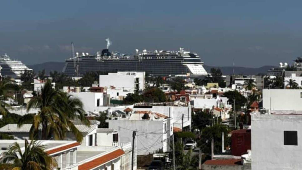 ¡Regalo de Navidad! Llegan más de 9 mil cruceristas a Mazatlán este 25 de diciembre