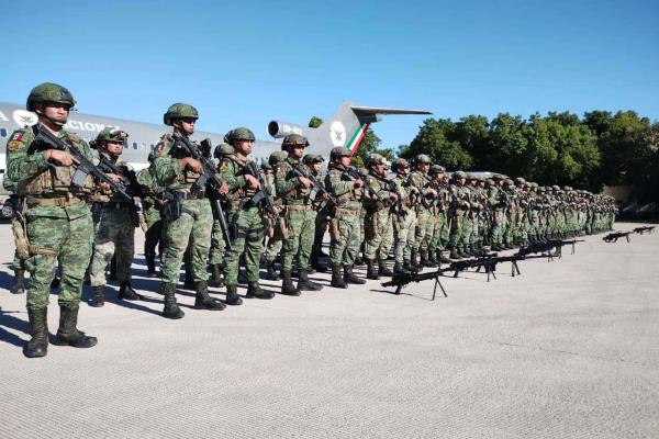 Arriban a Culiacán 200 elementos élite de Fuerzas Especiales para reforzar la seguridad
