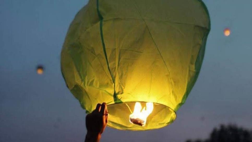 Piden no usar globos de cantoya en Ahome por peligro de incendios