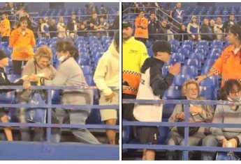 Lady Camiseta: aficionada hace llorar a un niño tras arrebatarle una playera que le regaló un jugador de futbol