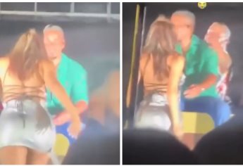 Influencer pierde su matrimonio tras besarse con Romeo Santos en pleno concierto