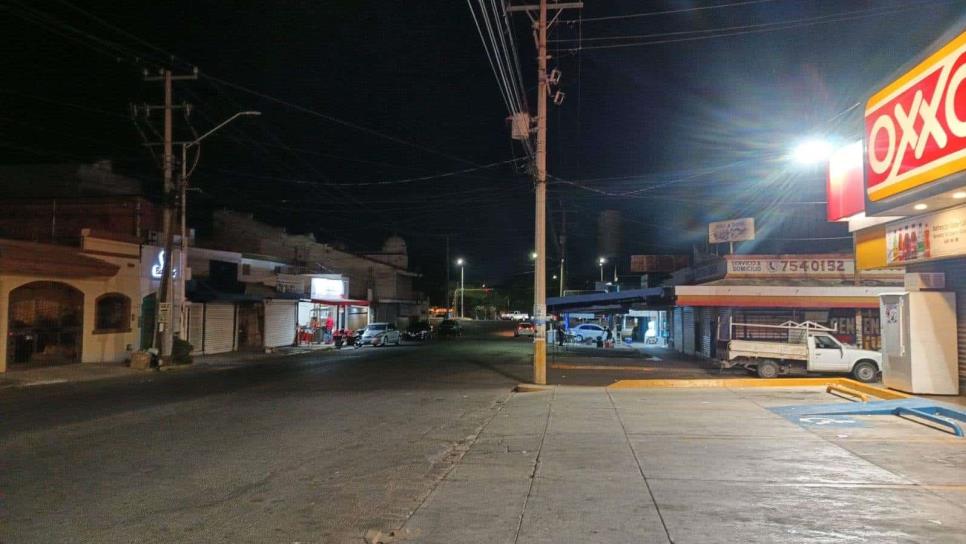 Sujetos realizan disparos frente al parquecito en el fraccionamiento Canaco en Culiacán