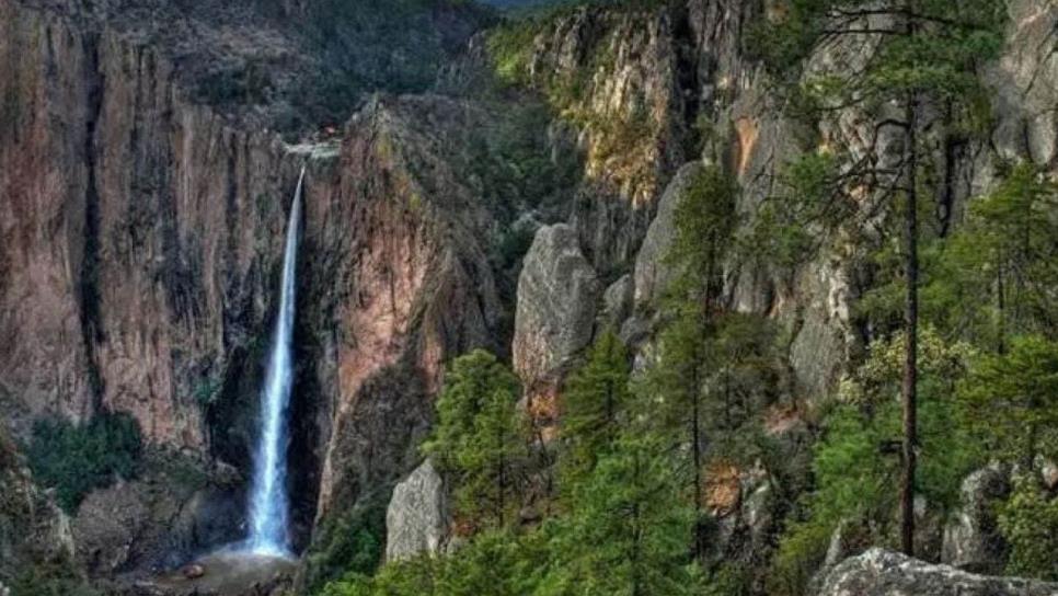 Esta cascada cerca de Sinaloa es todo un espectáculo en invierno, ¿Cómo llegar?