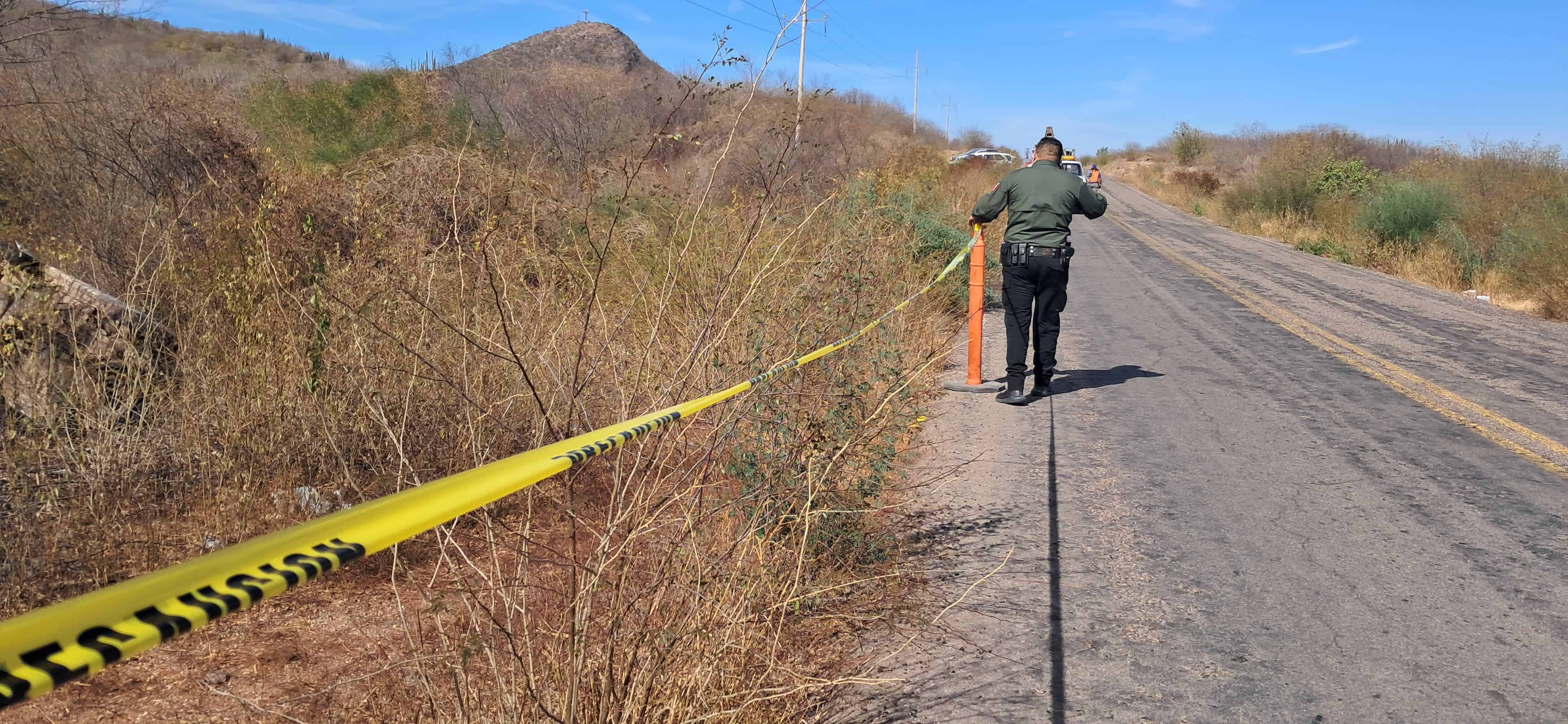 El lugar del accidente. FOTOS: Ernesto Torres.