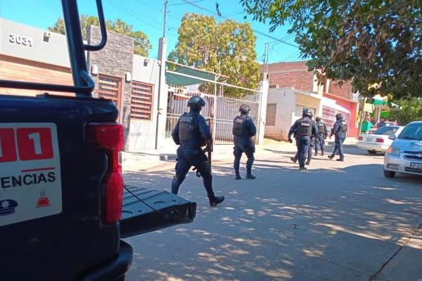 Atacan a balazos una casa de la colonia Plutarco Elías Calles, en el sector sur de Culiacán 