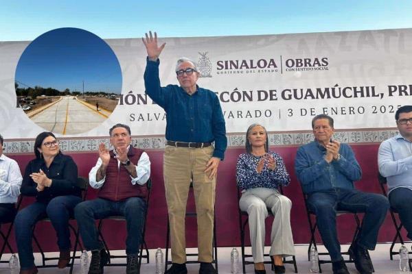 ¡Ya está abierto!, Rocha Moya embellece Guamúchil con la inauguración del nuevo Malecón