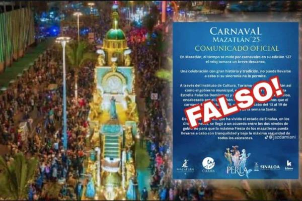 Broma de Santos Inocentes se sale de control en Mazatlán: NO SE CANCELA el Carnaval 2025