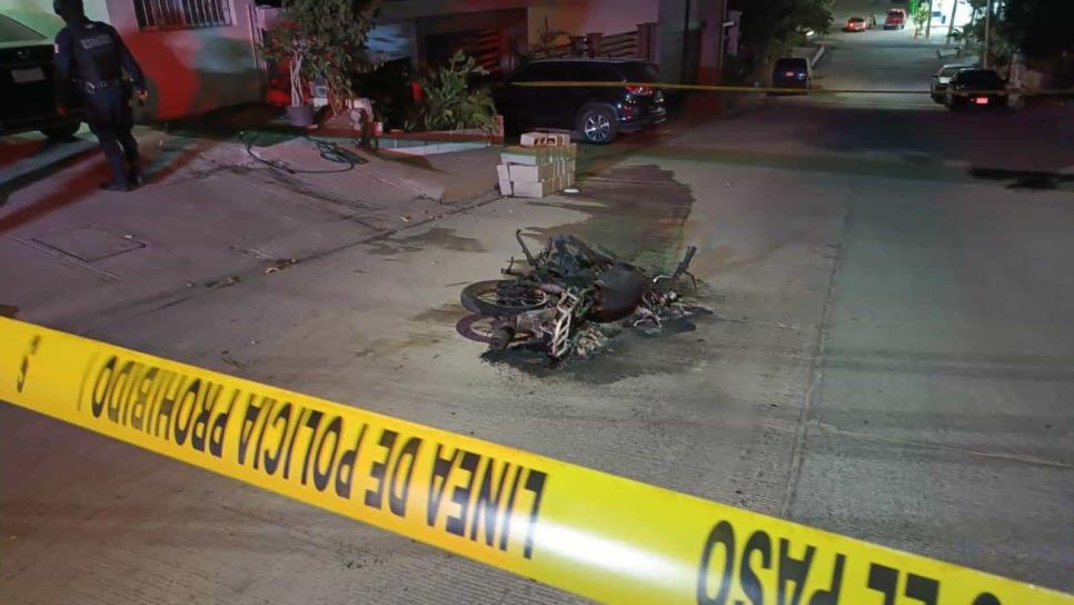 Sujetos armados intentan levantar a motociclista en la colonia Lázaro Cárdenas en Culiacán