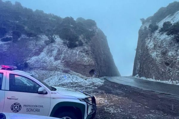 Sonora "bajo cero": tormenta invernal afectará a estos municipios; prevén cierre de carreteras