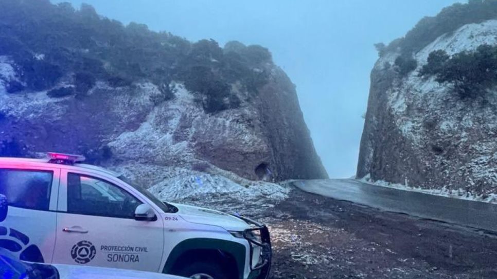 Sonora "bajo cero": tormenta invernal afectará a estos municipios; prevén cierre de carreteras