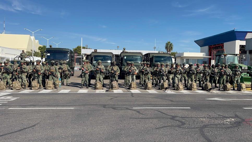 Llegan otros 140 elementos de Fuerzas Especiales a Mazatlán; serán 200 los que fortalezcan los operativos de seguridad