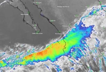 Lluvias de hasta 70 mm dejará la segunda tormenta invernal en Sinaloa