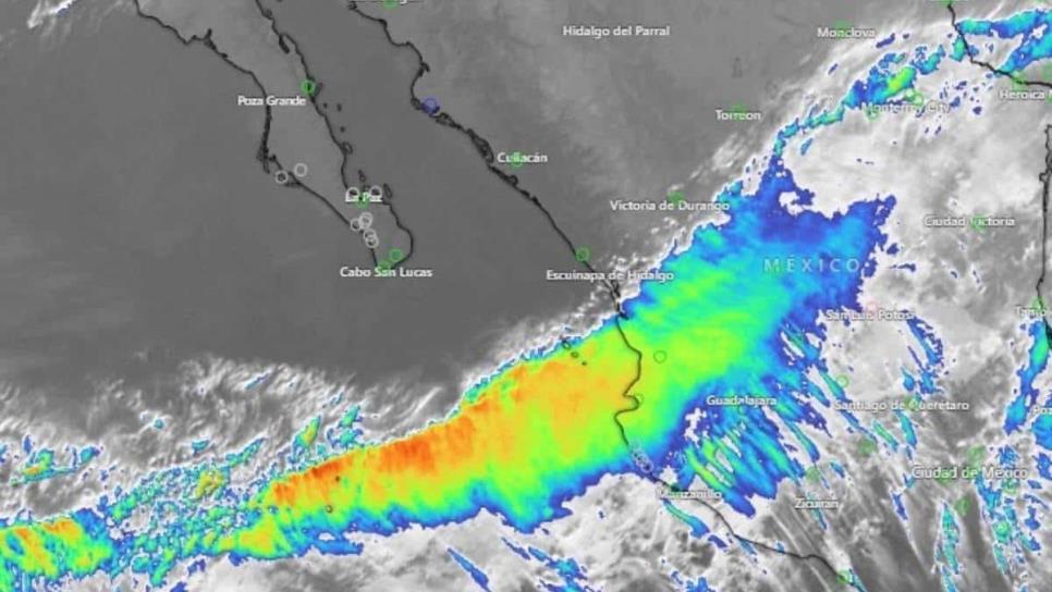 Lluvias de hasta 70 mm dejará la segunda tormenta invernal en Sinaloa