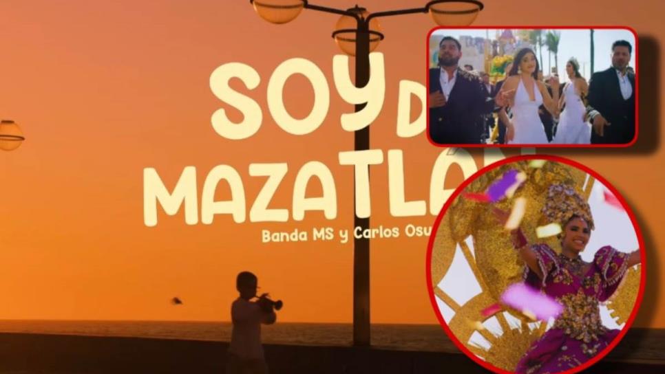 Banda MS: así suena "Soy de Mazatlán", tema dedicado al Carnaval 2025 | VIDEO