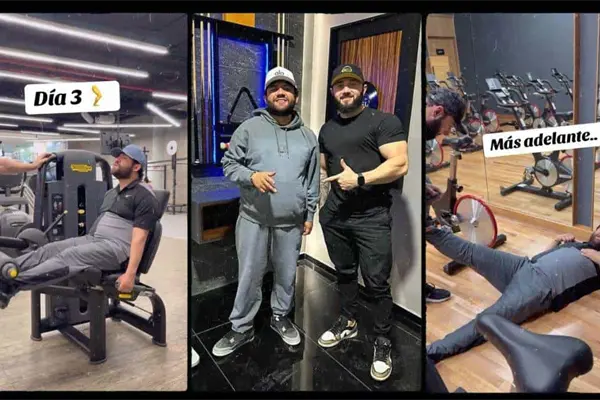 Luis R. Conriquez le entra al reto fit de Beto Sierra; así inicia el 2025 | VIDEO Luis R. Conriquez le entra al reto fit de Beto Sierra; así inicia el 2025 | VIDEO