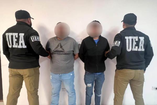 UEA detiene en Culiacán a dos hombres vinculados al secuestro de una mujer en colonia Nueva Galicia