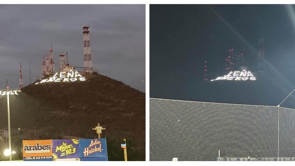 ¡Leña Cañeros! Desde el Cerro de la Memoria alientan al equipo de Los Mochis en la LMP