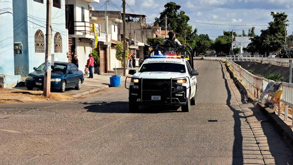 Fuerzas militares y federales realizan operativo en el Fovissste Diamante de Culiacán