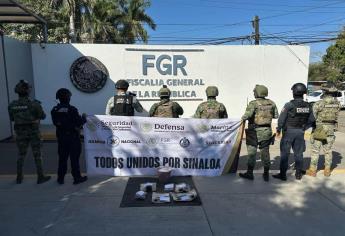 Aseguran armas, cargadores y municiones en el campo pesquero El Castillo de Navolato