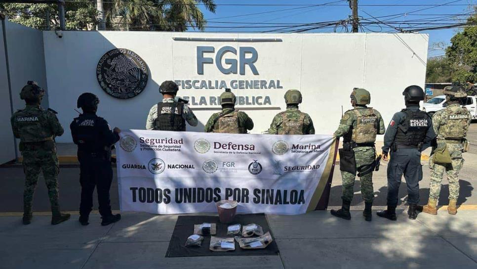 Aseguran armas, cargadores y municiones en el campo pesquero El Castillo de Navolato