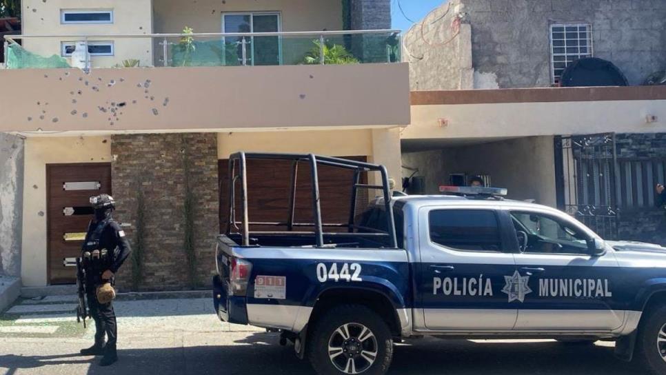 Sujetos armados disparan contra una casa en la colonia Simón Bolívar de Culiacán