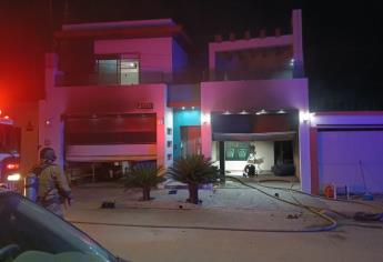 Vandalizan e incendian una residencia en la colonia 21 de Marzo en Culiacán