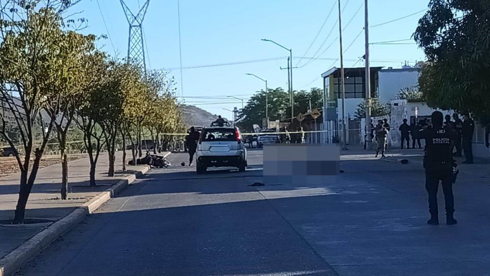 Mueren dos hombre y aseguran un Barret en balacera en la colonia Revolución de Culiacán