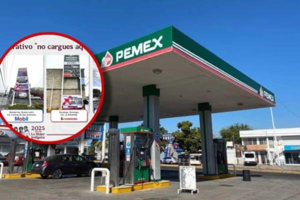 Profeco: las mantas de "Aquí se vuelan la barda" hicieron que las gasolineras bajaran los precios