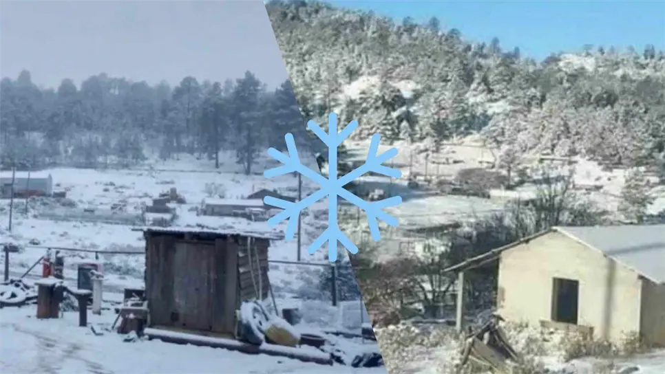 FOTO: El lugar más frío de México.