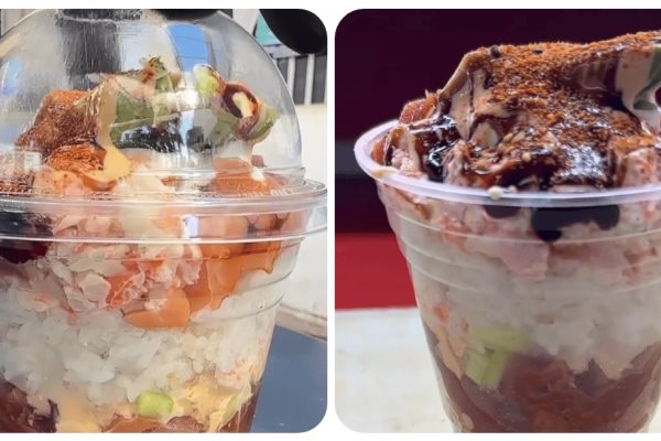 Conoce el sushareable, un delicioso sushi en vaso único en Los Mochis