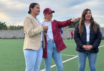 Estrella Palacios arranca rehabilitación del Parque La Riviera en Mazatlán; se convertirá en una unidad deportiva 