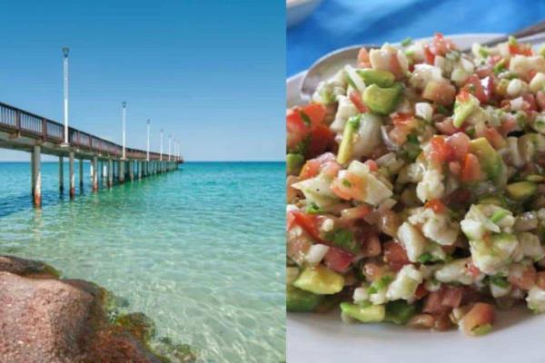 En esta playa de BCS no hay olas y preparan un peculiar, pero delicioso ceviche