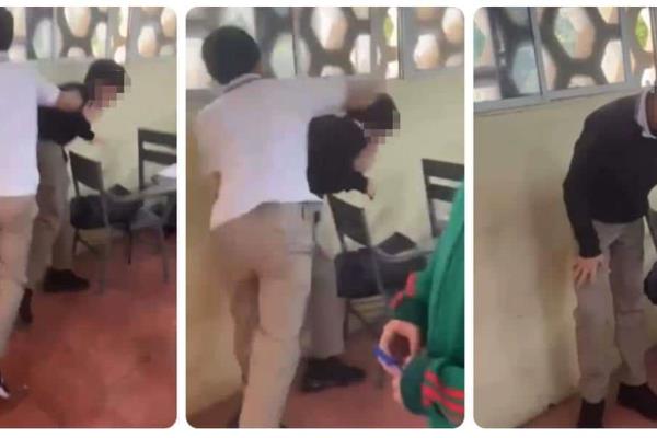 Estudiante propina severa golpiza a un compañero en una secundaria de Guasave