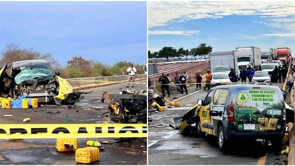 Una mujer sin vida y un herido en trágico accidente en la Autopista Benito Juárez, en Agostura