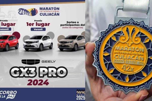 ¡Por la camioneta!: Maratón Internacional de Culiacán anuncia lugares disponibles para este domingo