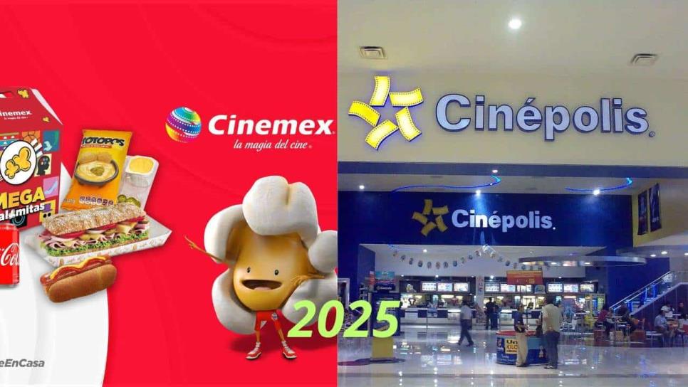 Cinépolis y Cinemex: ¿Cuánto costarán los boletos en 2025?