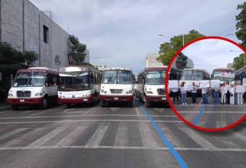 Transportistas en Culiacán se manifiestan y bloquean Av. Obregón tras desaparición de Jaime Palazuelos