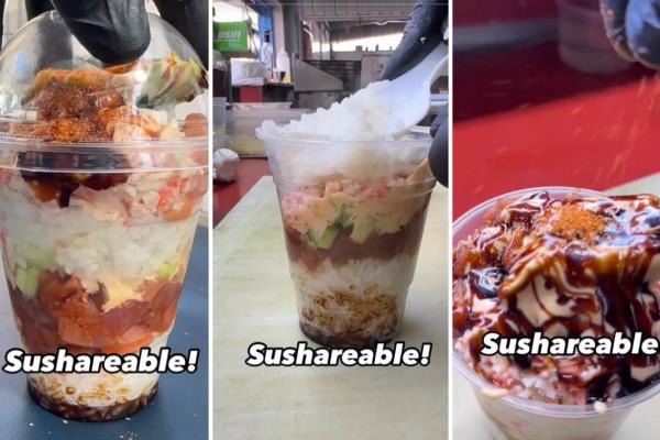 ¿Cuánto cuesta el "sushareable"? El atípico y exótico platillo viral de Los Mochis