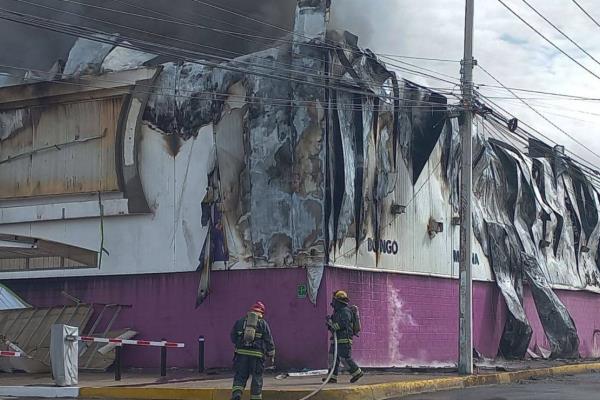 Incendio de negocio de trampolines fue por una chispa de trabajos de soldadura: Fiscalía