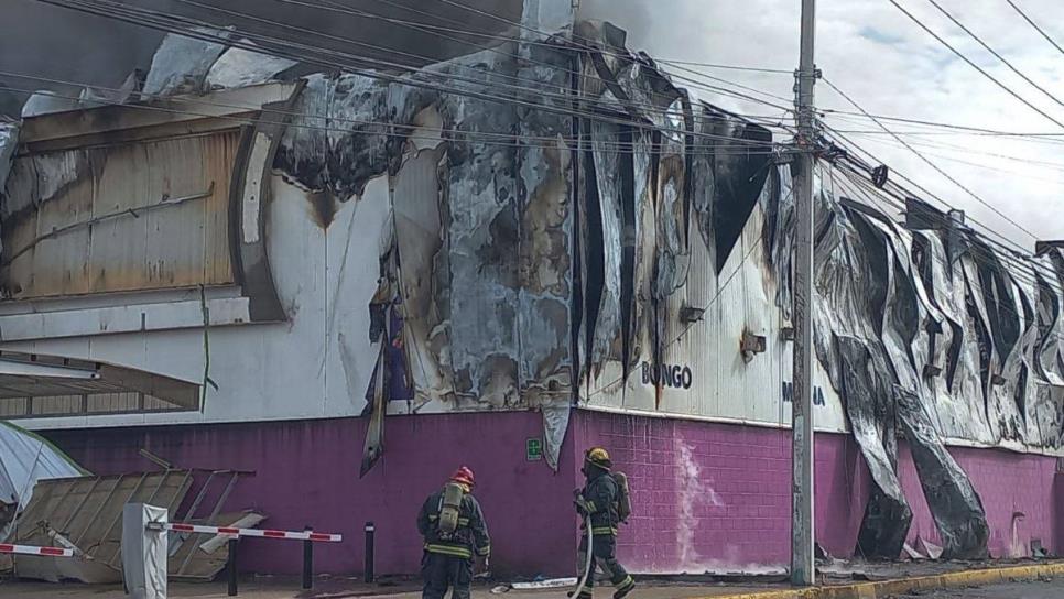 ¿Qué causó el incendio del negocio de trampolines en Plaza Cinépolis de Culiacán?