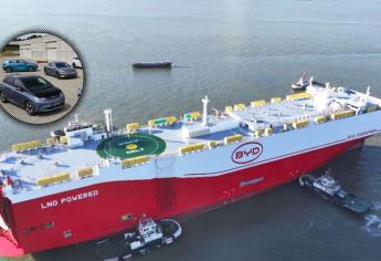 BYD sorprende al construir el barco de carga más grande del mundo; puede llevar hasta 9200 autos