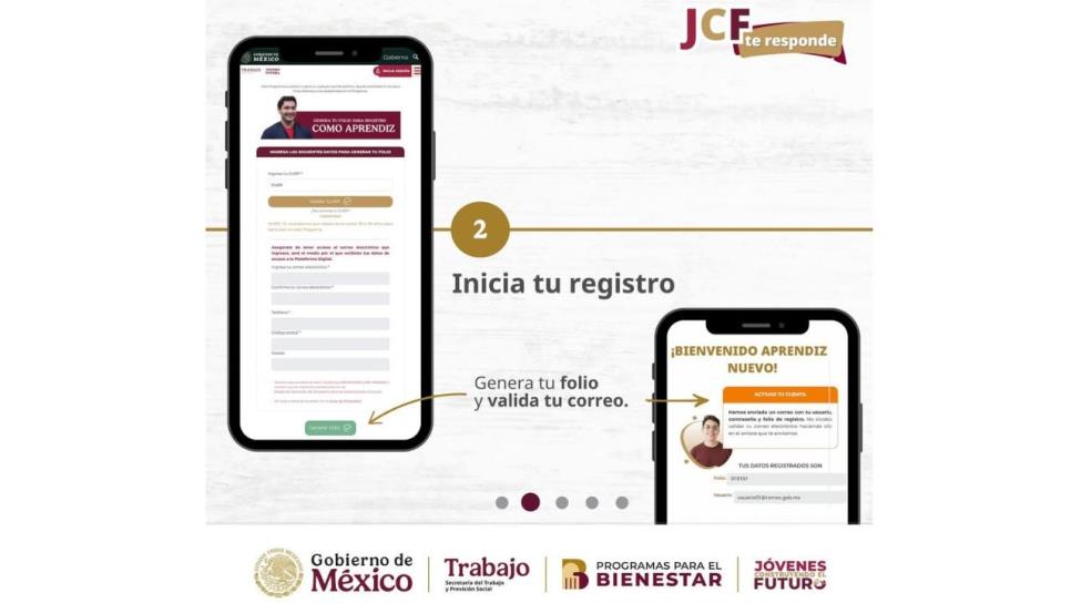 Alertan a jóvenes sobre fraudes en registros de Jóvenes Construyendo el Futuro