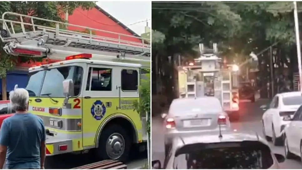 FOTO: Fuga de gas en Culiacán.