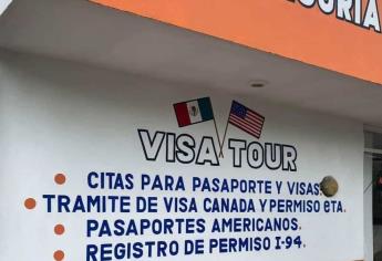 ¿Cuánto cuesta un tour para sacar la visa saliendo desde Los Mochis?